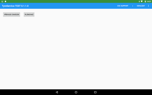 TyreService Test Screen 2