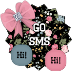 GO SMS THEME - Bow Glitz 3 icon