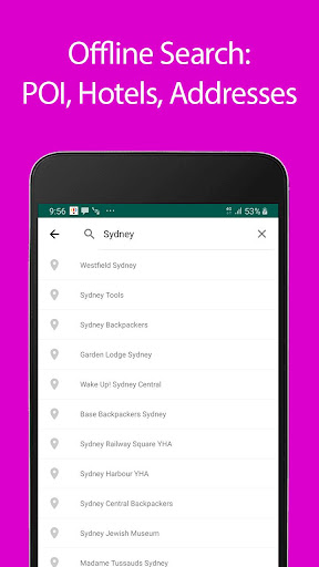 Sydney Offline Map and Travel Screen 3