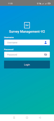Android application Survey Management V2 screenshort