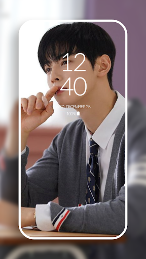 CHA EUNWOO HD Wallpaper Screen 3