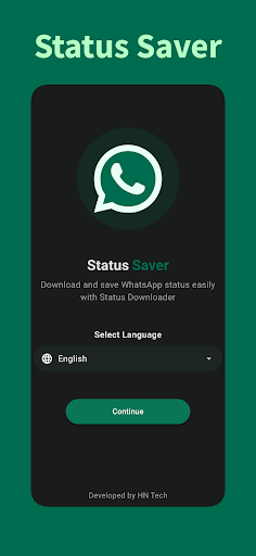 Android application Status Saver - Save Status screenshort