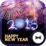 Fireworks Wallpaper Happy New Year 2018Theme icon