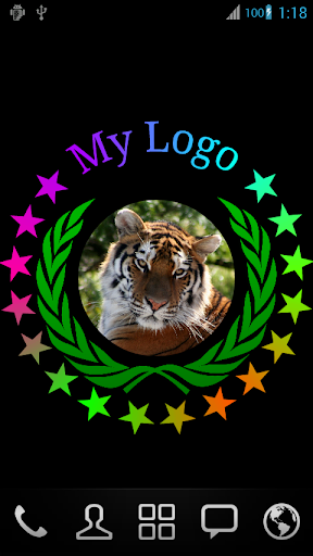Android application Rotate My Name Live Wallpaper screenshort