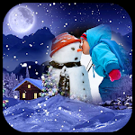 Cover Image of Download Snowfall Photo Frames 3.0 APK