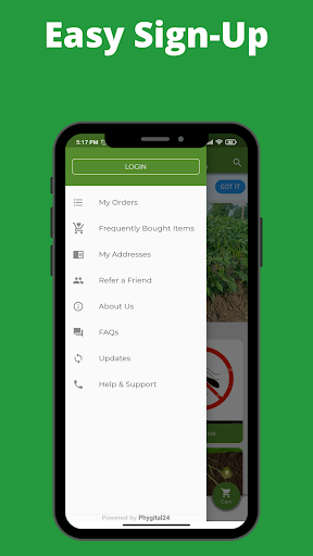 Android application Expert Agro Science screenshort