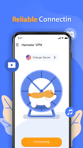 VPN Hamster-free unlimited & security VPN proxy  APK screenshots 3