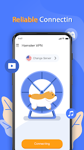 VPN Hamster-unlimited & security VPN proxy Screenshot