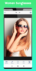 очки и солнцезащитные очки фот 1.0 APK + Мод (Unlimited money) за Android