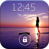 Screen Lock Sunset Wallpaper icon