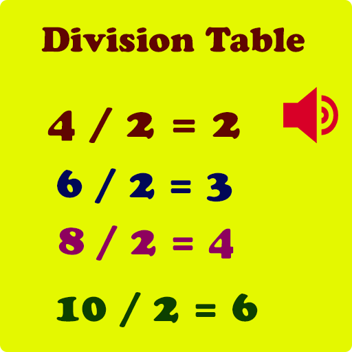Division Table 2021  Icon