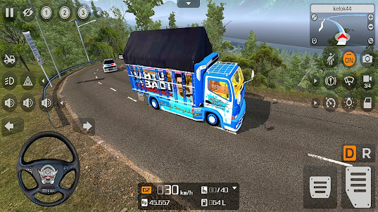 Truck Oleng Indonesia 3D