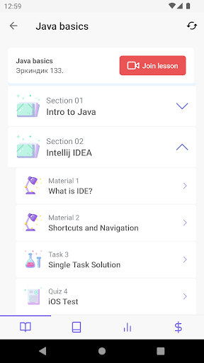 Codify LMS Student Screen 3