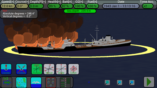 U-Boat Simulator (Demo) Screen 2