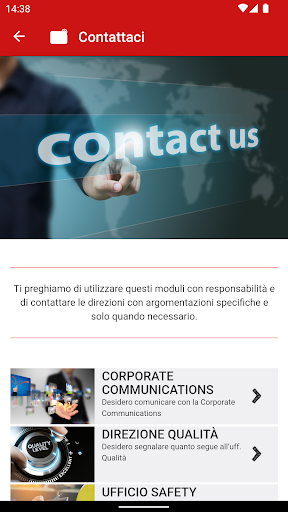 Android application Team PENNY Italia screenshort