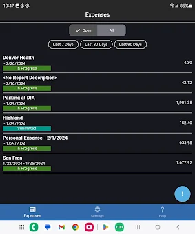 Ajera Time and Expense screenshot 9