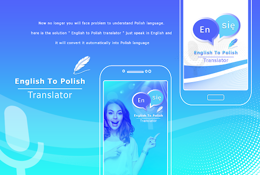 Android application English to Polish Translator screenshort