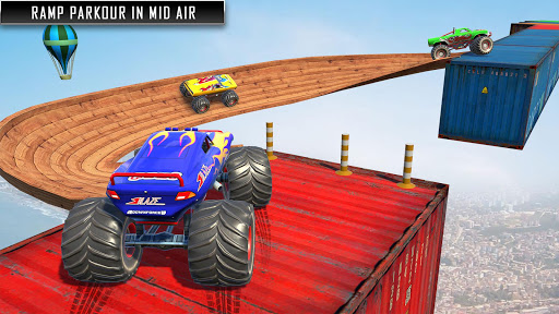 Mountain Climb Stunt Game Monster Truck Games