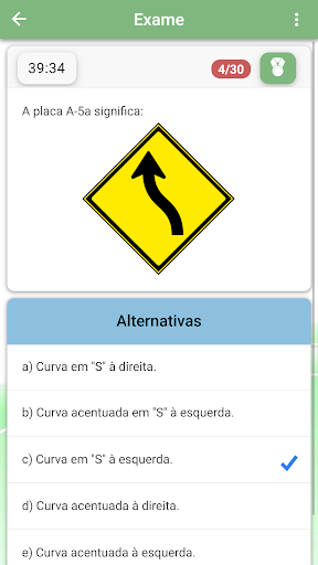 Simulado provas Brasil Screen 3