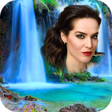 Waterfall Photo Collage -Blend Photo icon