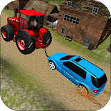 Tractor Pull Transporter 3D icon