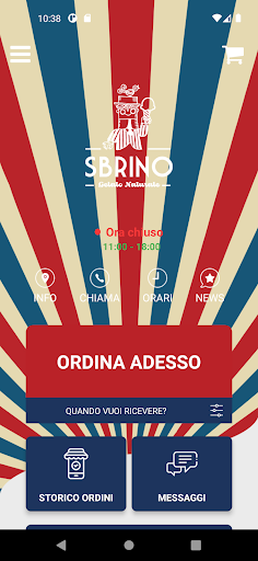 Android application Gelato per locali screenshort