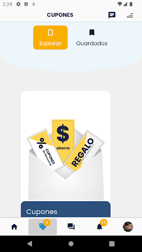 Android application Alumni Universe screenshort