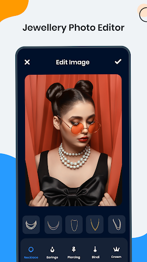 Android application Jewellery Photo Editor screenshort
