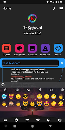 K Keyboard - Myanmar Screen 2