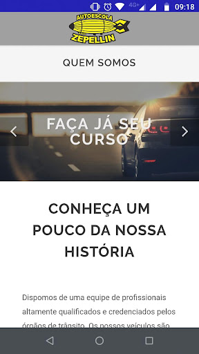 Autoescola Zepellin Screen 2