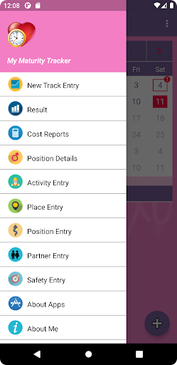 Android application My Maturity Tracker screenshort