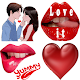 Lips, Kiss and Love Stickers
