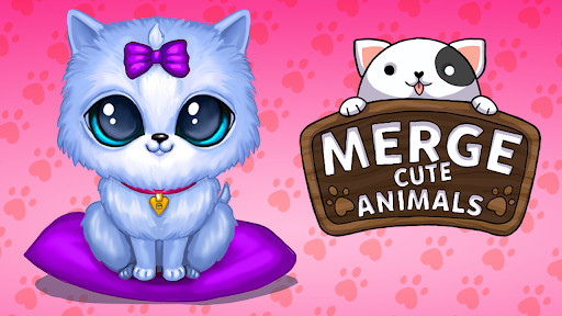 Merge Cute Animals: Cat & Dog  screenshots 4