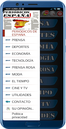 Periodicos de España Screen 2