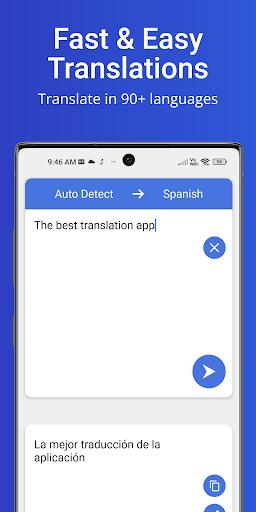 Android application Translate - All Language Voice screenshort