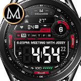 MD298B: Digital watch face icon
