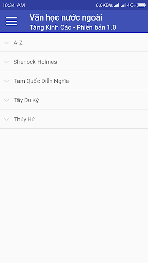 Android application Tang Kinh Cac - Books, Stories screenshort
