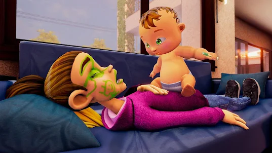 虛擬 寶寶 生活 模擬器 寶寶 關懷 遊戲 3D