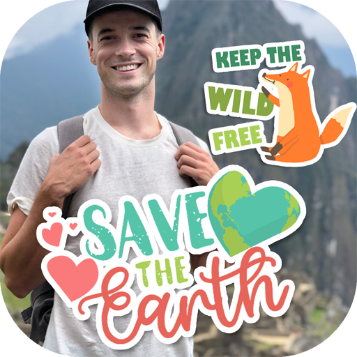 Save The Earth Stickers logo