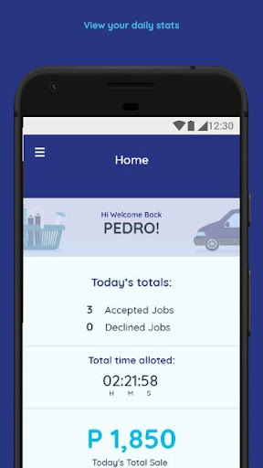 Android application Wash Me Washer App screenshort