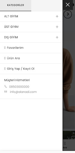 Android application HanDress screenshort