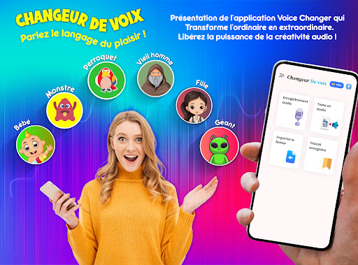 Aperçu de l'application