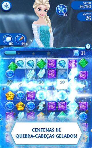 Disney Frozen Free Fall screenshot 1