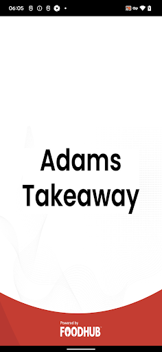 Android application Adams takeaway screenshort