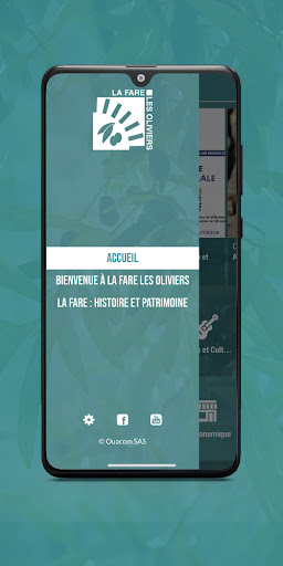 Android application LA FARE LES OLIVIERS screenshort