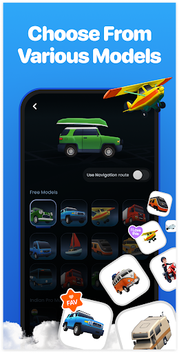 Screenshot of TravelAnimator・Journey Route