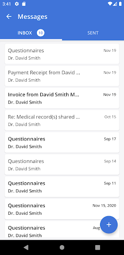 Android application Alta Psychiatry screenshort