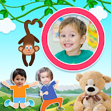 Kids Photo frames-Funny Animations icon