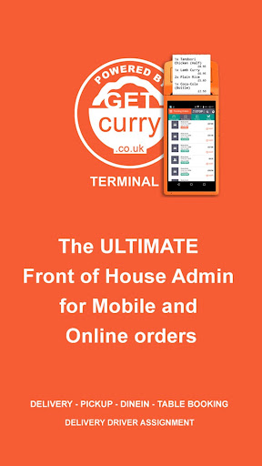 Android application GetCurry Terminal PRO screenshort