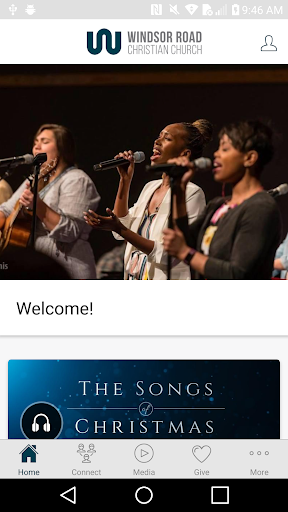 Android application Windsor Road Christian Church screenshort